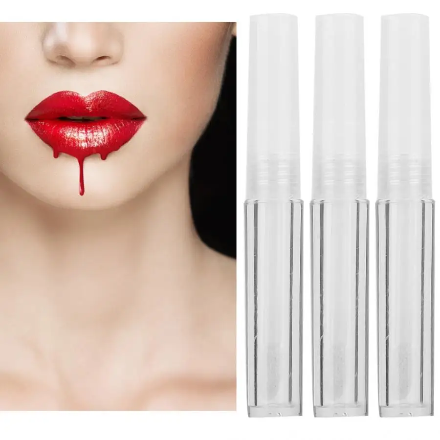 Пластиковый контейнер для блеска губ сделай сам 50 шт. 1 3 мл пустой косметический