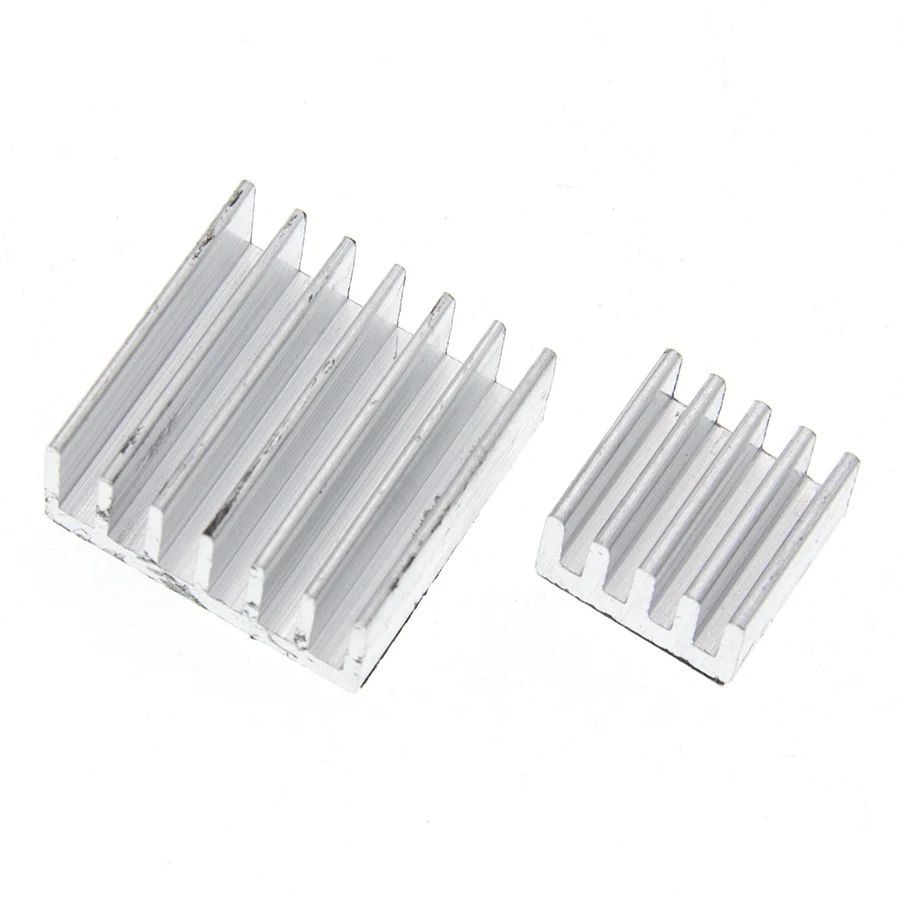 3 шт. + perekat Raspberry Pi Murni алюминиевый теплоотвод набор комплект радиатор для pendinginan 2