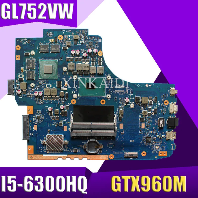 

GL752VW /I5-6300HQ/2G GTX960M V2G 90NB0A40-R00020 материнская плата для Asus ROG GL752VL GL752V FX71PRO материнская плата для ноутбука