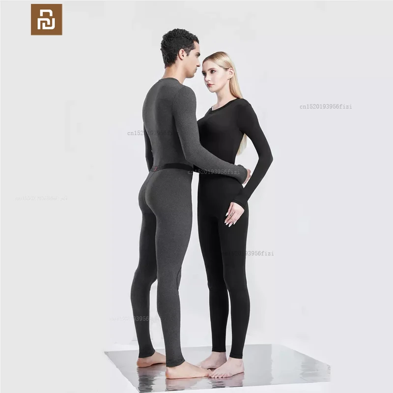 

xiaomi mijia aerogel thermal and moisture-absorbing lightweight underwear suit couple underwear base coat