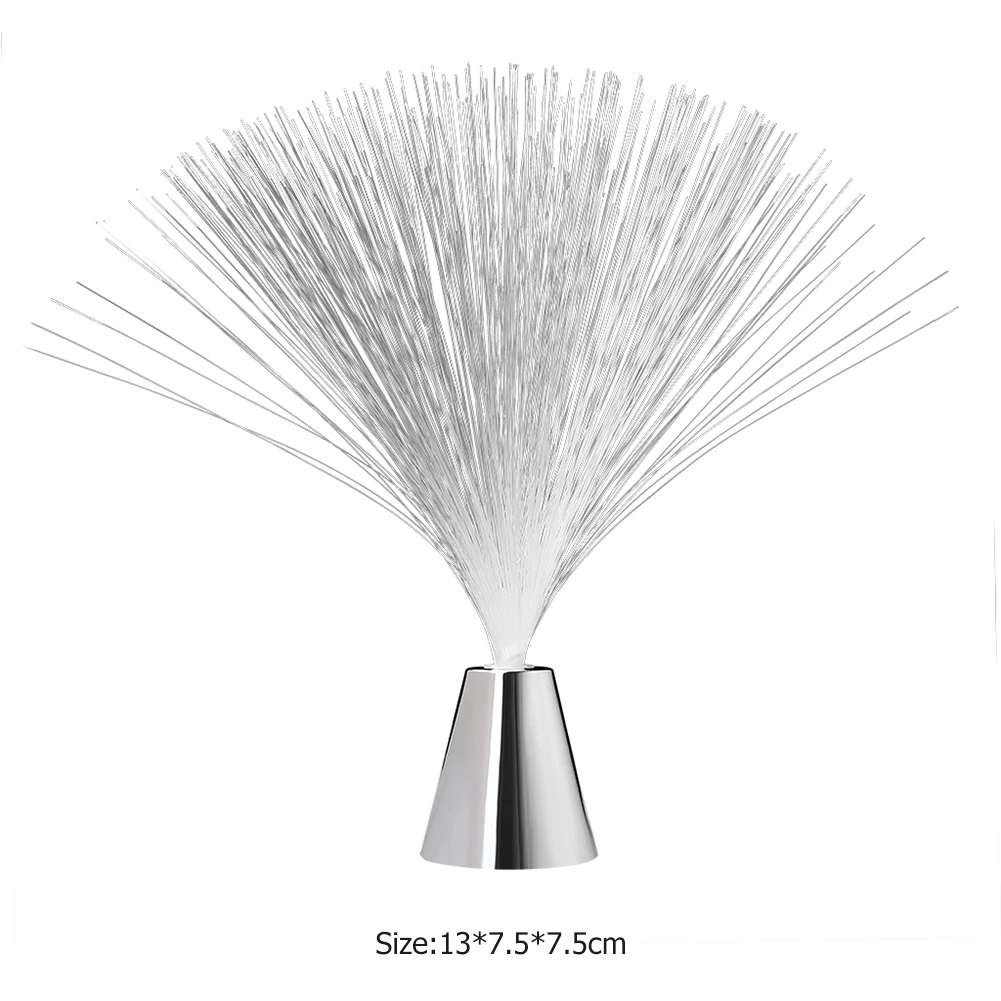 Цветной СВЕТОДИОДНЫЙ светильник из оптического волокна вечерние праздничные