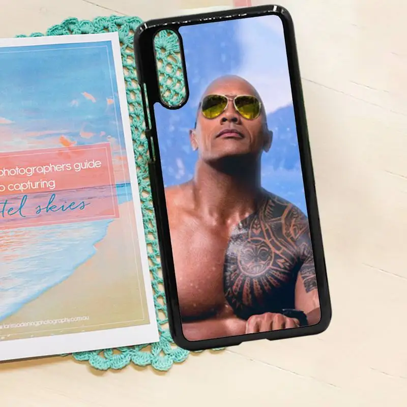 

Actor The Rock Dwayne Johnson luxury Anti-fall Phone Case PC for iPhone 11 12 pro XS MAX 8 7 6 6S Plus X 5S SE 2020 XR