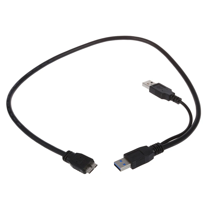 A к Micro-B USB 3 0 Y-образный кабель черный | Электроника