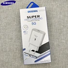 SAMSUNG оригинальный 25 Вт USB-C супер легко присоединяемого быстродействующего зарядного устройства EP-TA800 для GALAXY Note 10 S20 плюс M31S M51S A21S S20 FE Note10 +