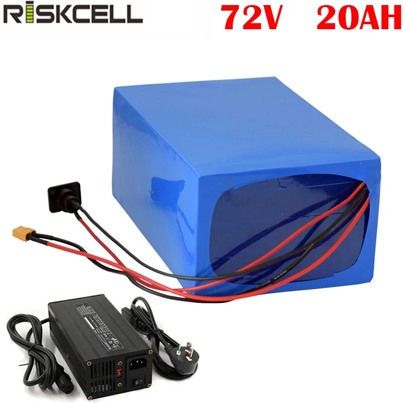Литий ионная батарея для электроскутера 2000 Вт 72 в 20 Ач|Батарея