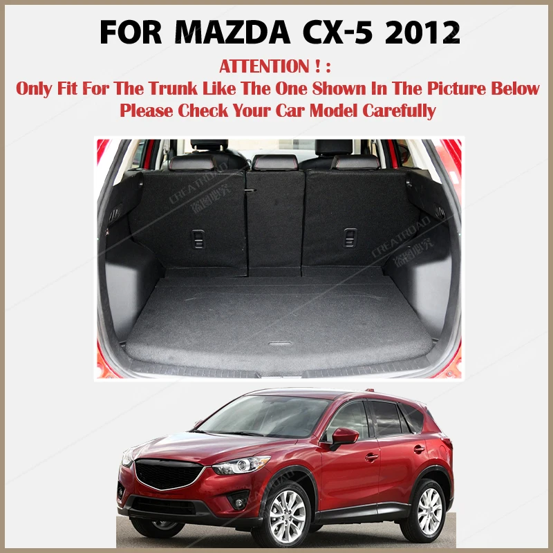 Коврик для багажника автомобиля MAZDA CX5 CX-5 SUV 2012 подкладка груза коврик внутренние