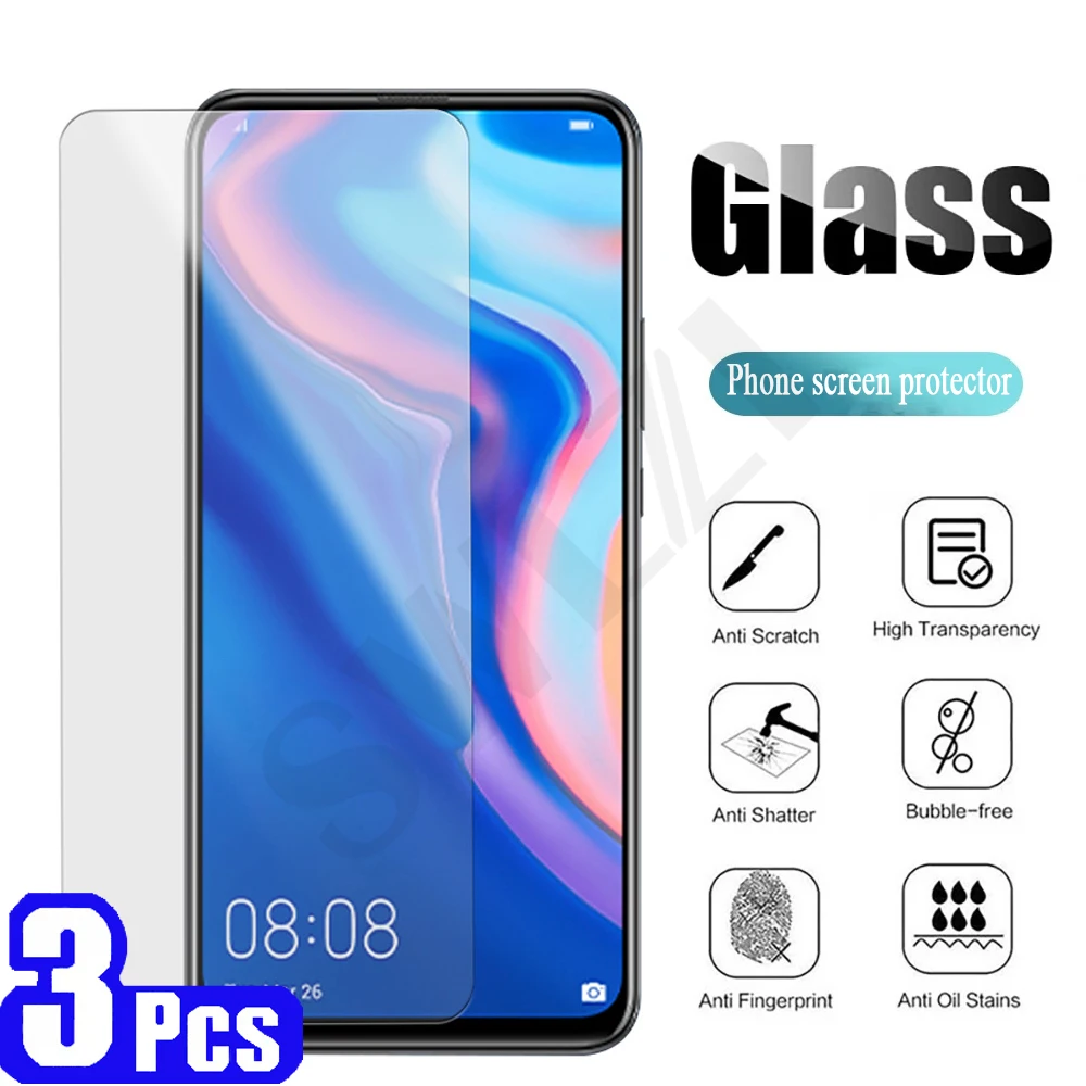 

3/5Pcs 9H for huawei p smart Z S pro 2021 2020 plus 2019 2018 phone screen protector tempered glass protective film smartphone