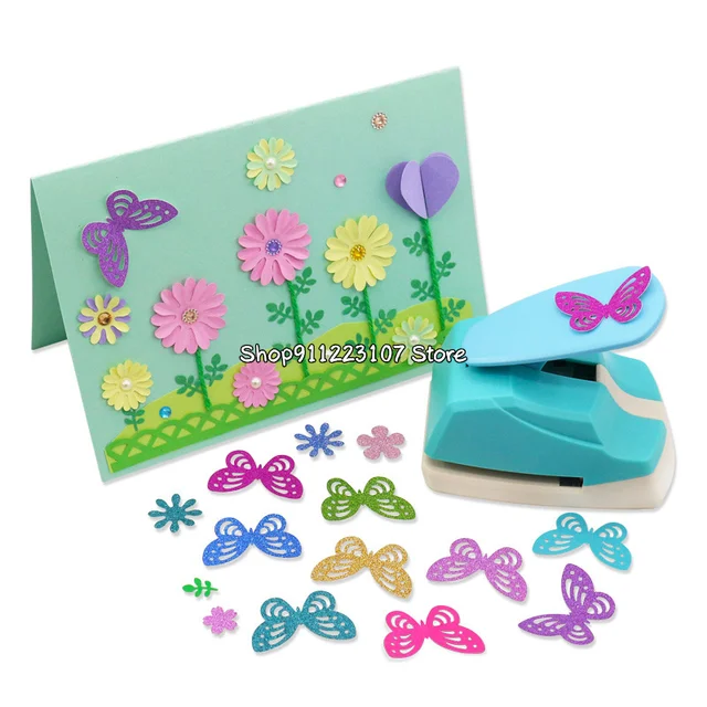 12PCs Hole Puncher Mini Scrapbooking Machine For Kids Paper Cutter Punchers  Arts Crafts Flower Butterfly Punch Set Embossing - AliExpress