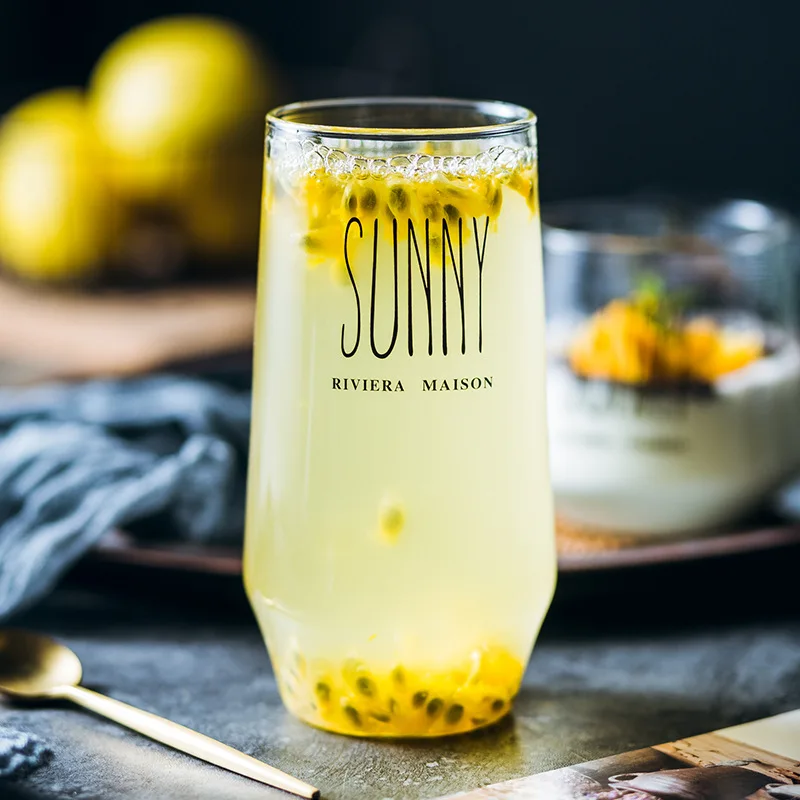 350 мл/450 мл солнечная стеклянная кофейная кружка Чайные Кружки креативная для