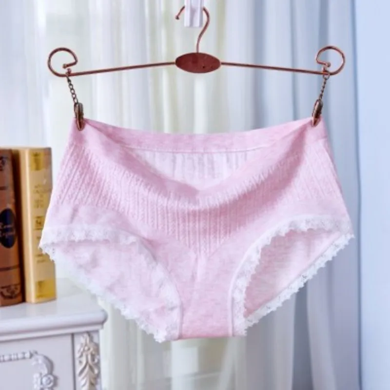 Сексуальное нижнее белье кружевные дышащие трусики в форме треугольника со