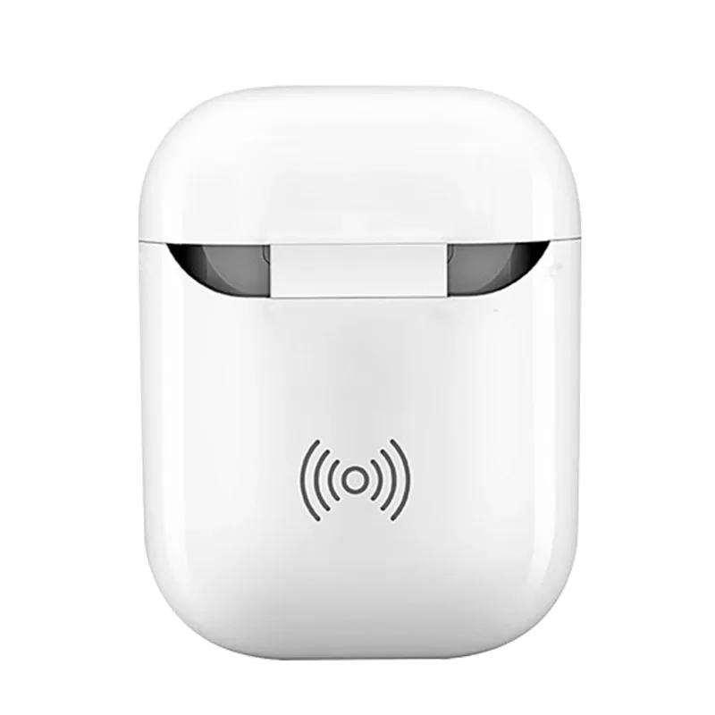Беспроводной зарядный чехол для Airpods Беспроводное зарядное устройство для Airpods 1 2 - Тип штекера: White