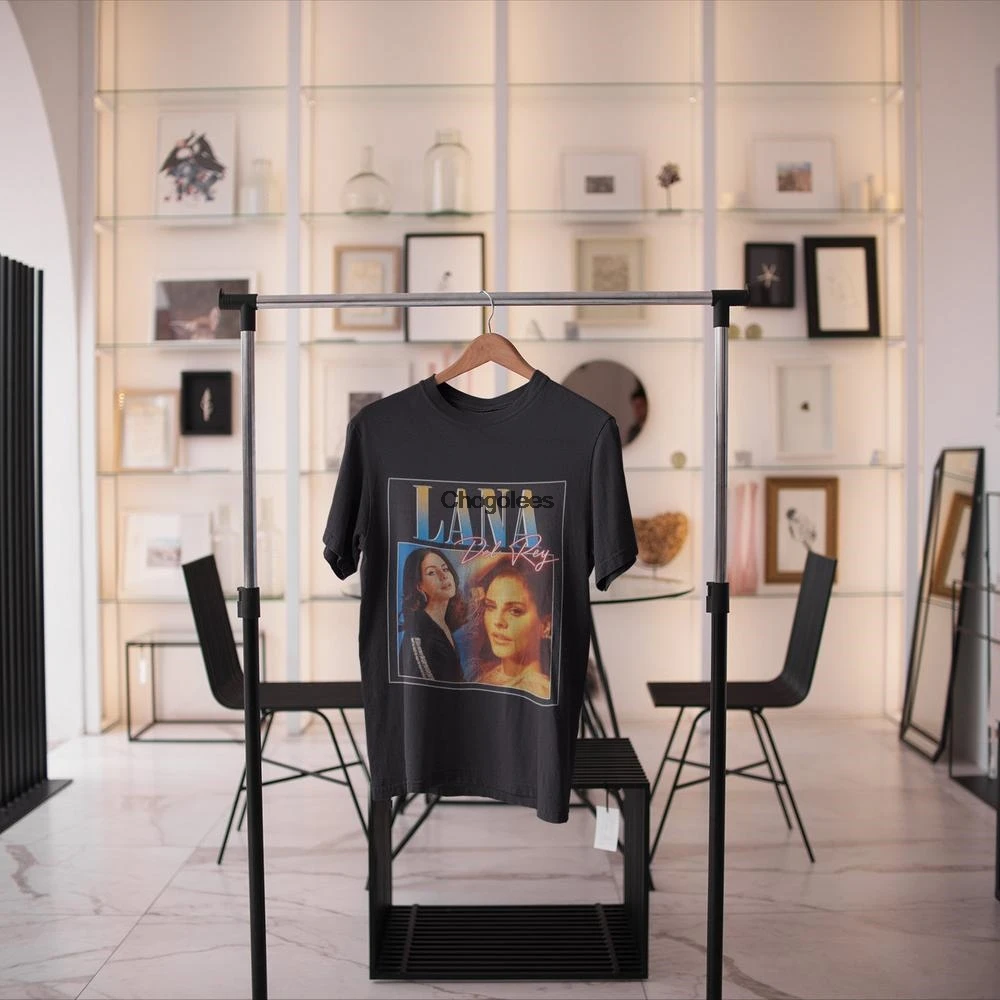 Лана Дель Рей соло Pop Футболка с принтом музыкального исполнителя винтажный