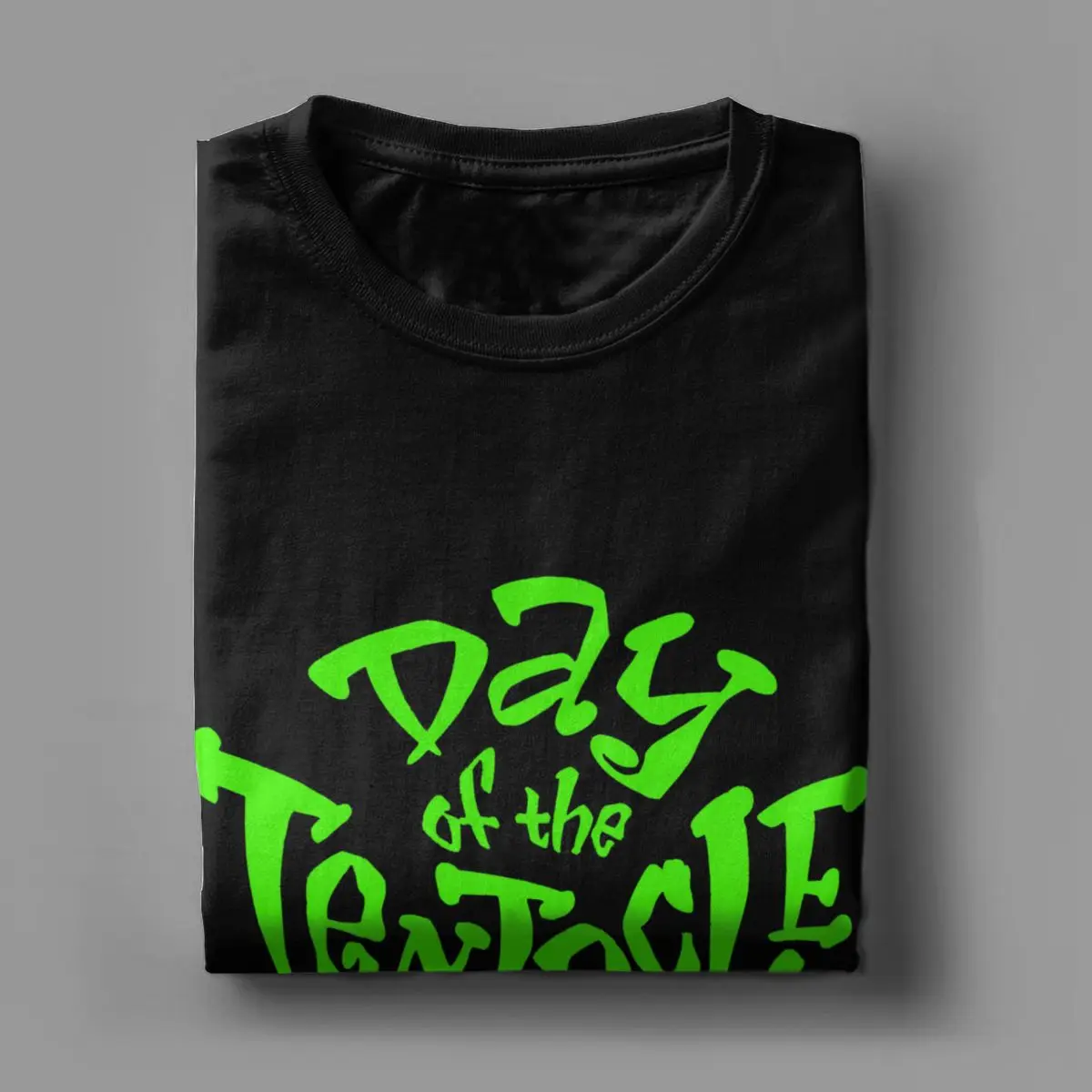 Мужская футболка с изображением маньяка дня щупальцев приключений компьютерных