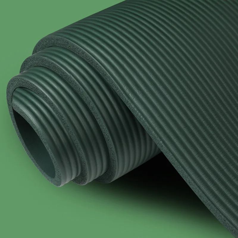 

Утолщенный Коврик для йоги NBR 13 мм, домашний нескользящий спортивный зеленый коврик для фитнеса и танцев в стиле ретро, 1 шт., 185x61 см