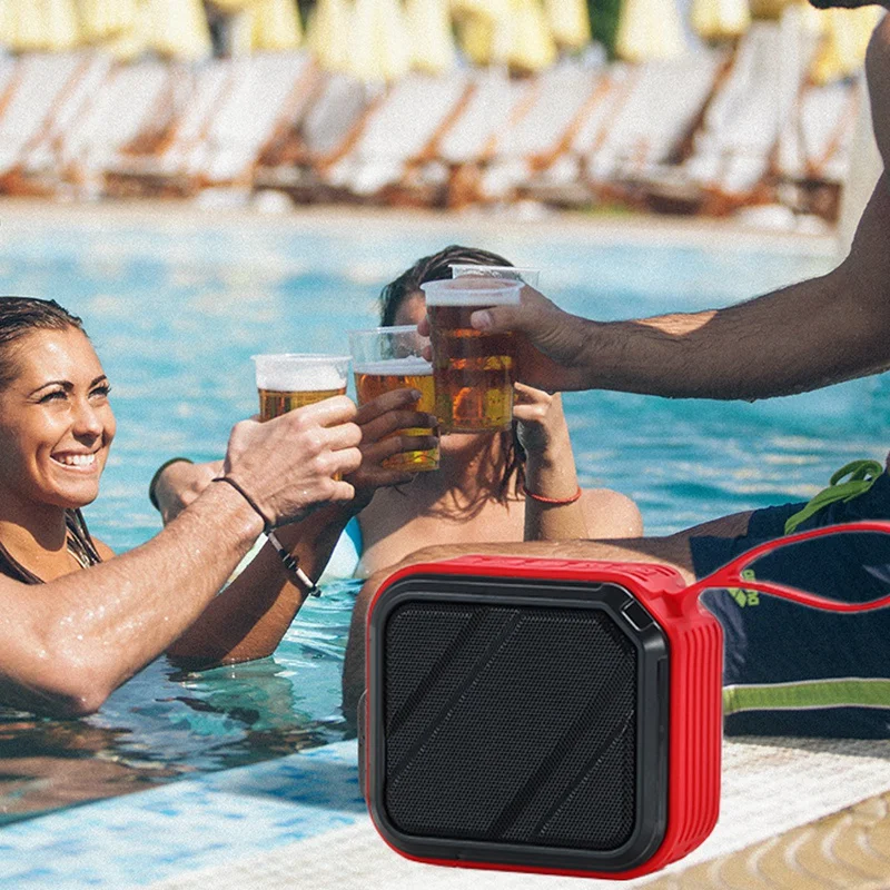 

YABA Mini Portable Wireless Bluetooth Speaker Outdoor Music Loudspeaker Stereo Subwoofer Audio Player Support FM Radio TFCard