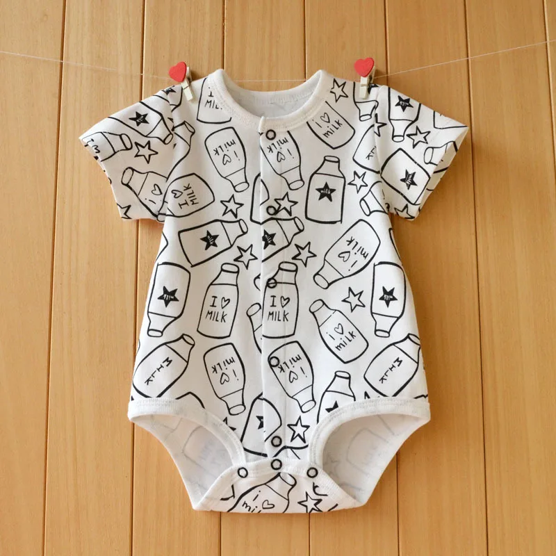 Детские боди летние комбинезоны для маленьких девочек дизайнерская одежда