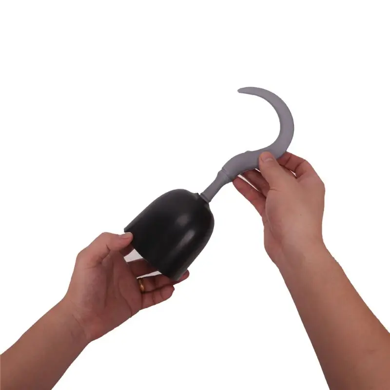 

Rubber Pirate Hook Toy Ship Captain Halloween Cosplay Party Props