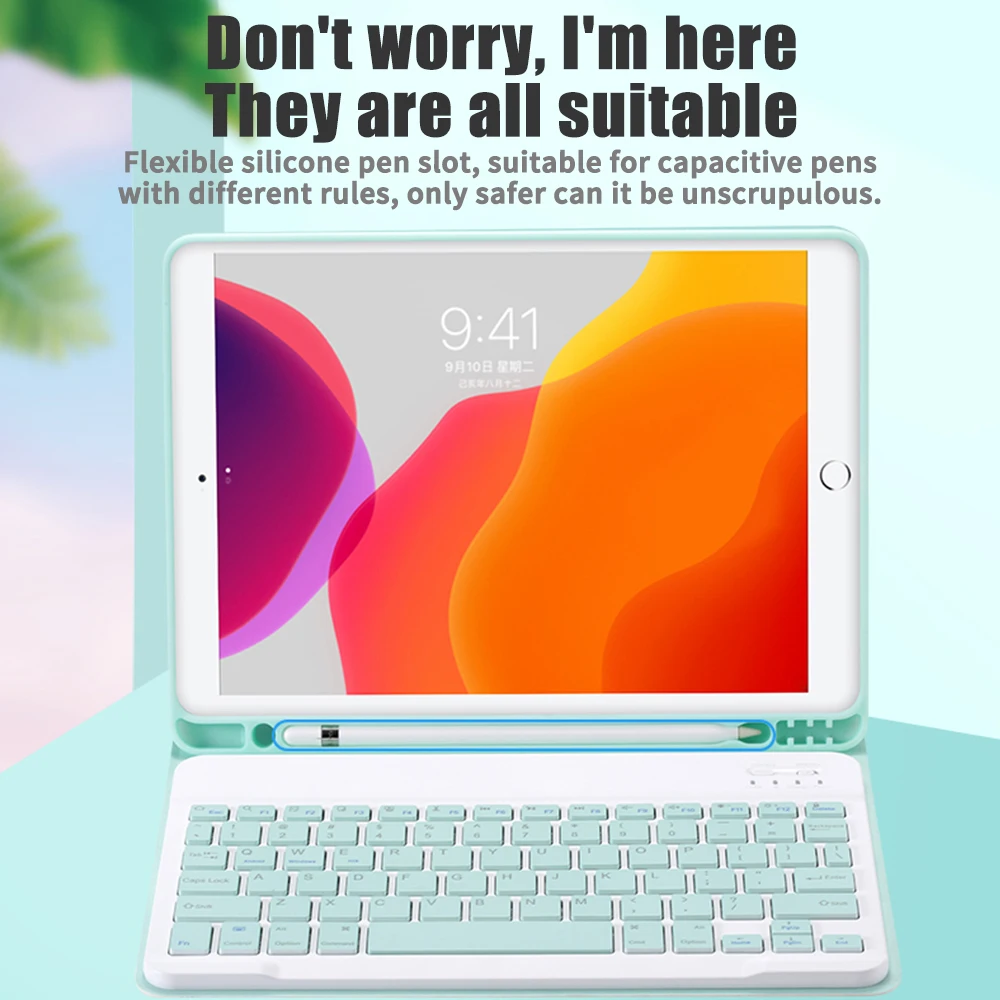 

2020 iPad Air 4 Case With Bluetooth Keyboard For iPad Air 2 9.7 10.2 8th Air 3 10.5 10.9 iPad Pro 11 Magic Keyboard Cover