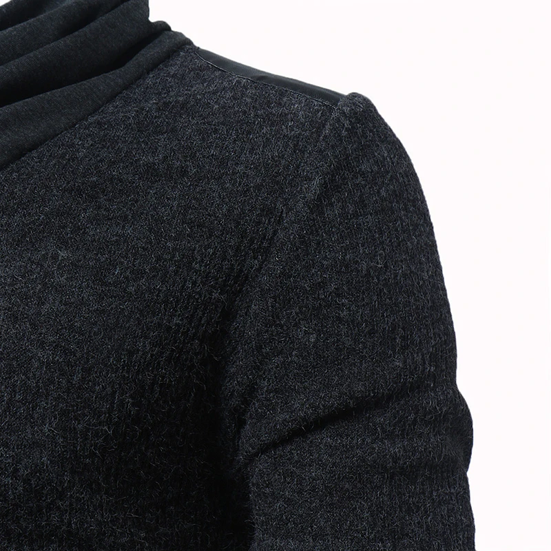UNIVOS KUNI 2019 мужской модный свитер blusa de frio masculino весенний и осенний теплый мягкий