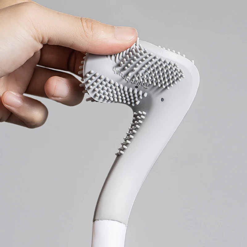 Base Golf Toilet Brush Assemble Parts TPR Efficient Cleaning Close Stool Cleaner Bathroom Accessories Set ForBathroom | Дом и сад