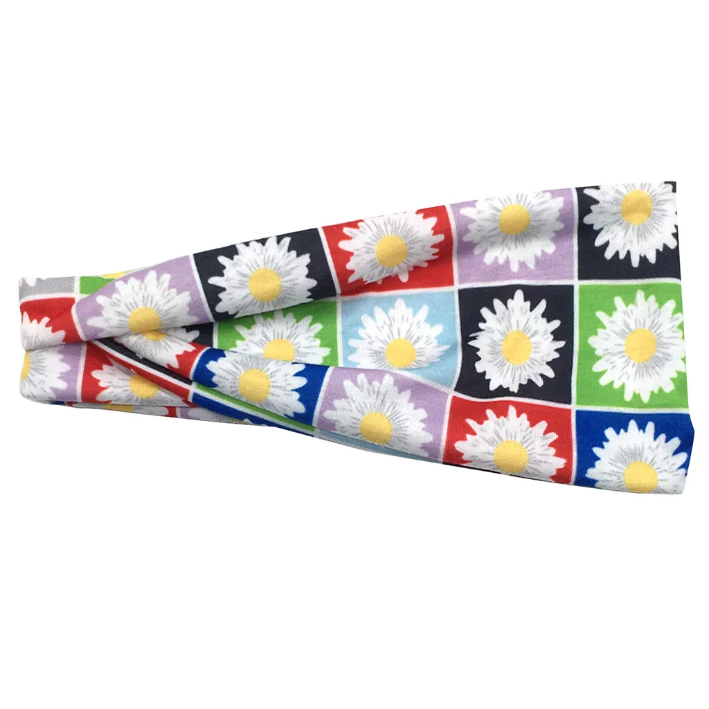 Женская лента для волос при занятиях йогой Спортивная Повязка мужчин тюрбан с