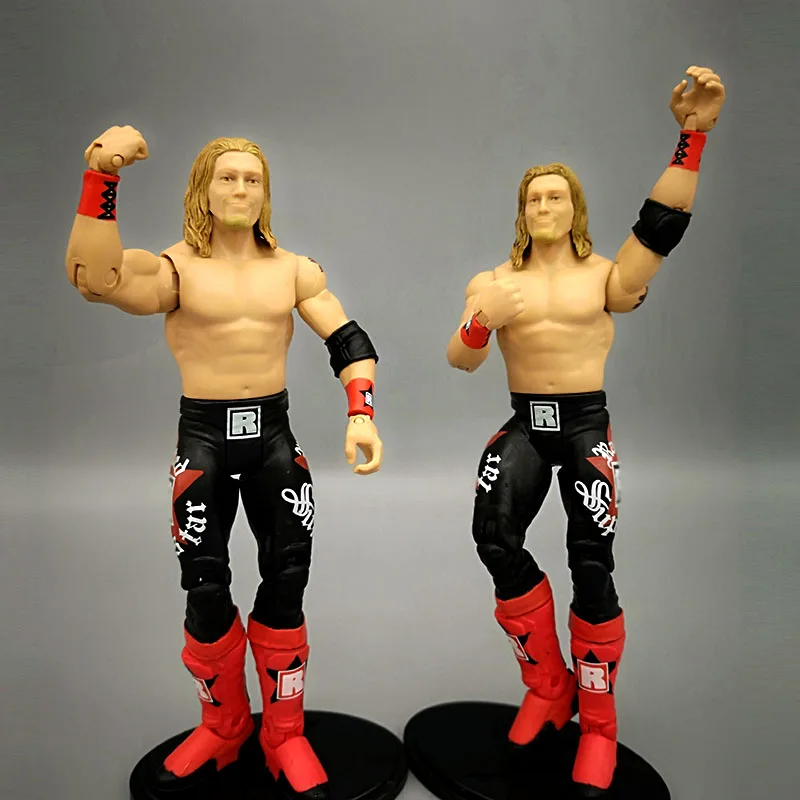 

1/10 Scale Blonde Man Wrestling Match Combat Arena Boxing Model action Figures Collect Ornaments