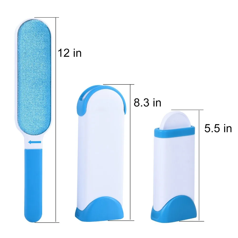 

Pet Hair Remover Brush Reusable Dog Cat Magic Fur Cleaning Lint Brushes Double-Side Cleaner Pet Grooming Tool Cat Accessories