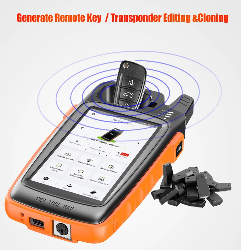 Программатор ключей Xhorse VVDI Key Tool Max Remote с Mini OBD 8А адаптер для не smart Toyota всех