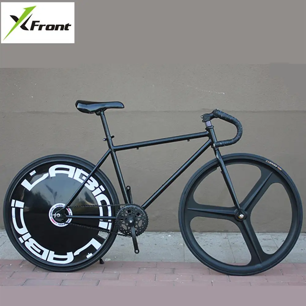 X-Front road bike фиксированная шестерня твердые шины фиксация велосипеда задние