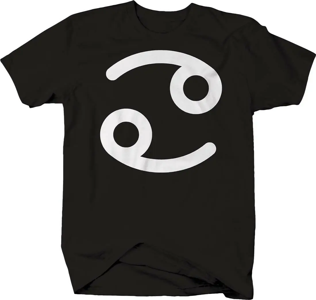 

Cancer symbol moonchild water sign zodiac astrology T-Shirt. Summer Cotton Short Sleeve O-Neck Mens T Shirt New S-3XL
