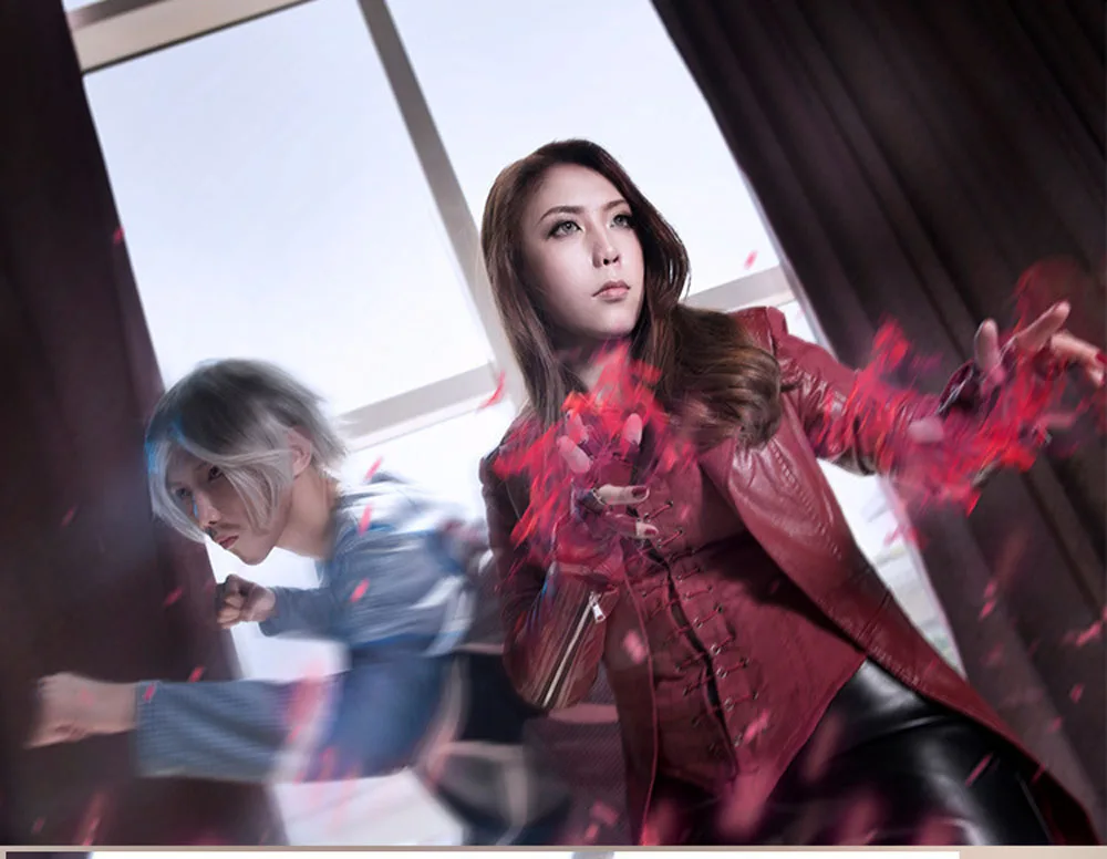 VEVEFHUANG Wanda Maximoff Алая ведьма косплей костюм Капитан Америка Civil War косплей костюм костюмы для взрослых на Хэллоуин