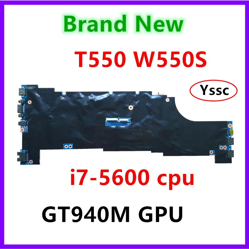 Новый 48.4AO12.011 материнская плата для ноутбука Lenovo T550 ноутбук I7-5600U процессор (для