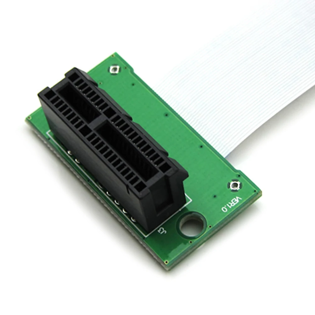 15 см PCI-E PCI Express Удлинительный кабель 90 градусов 36 Pin PCIe 1X FPC конвертер шнур для