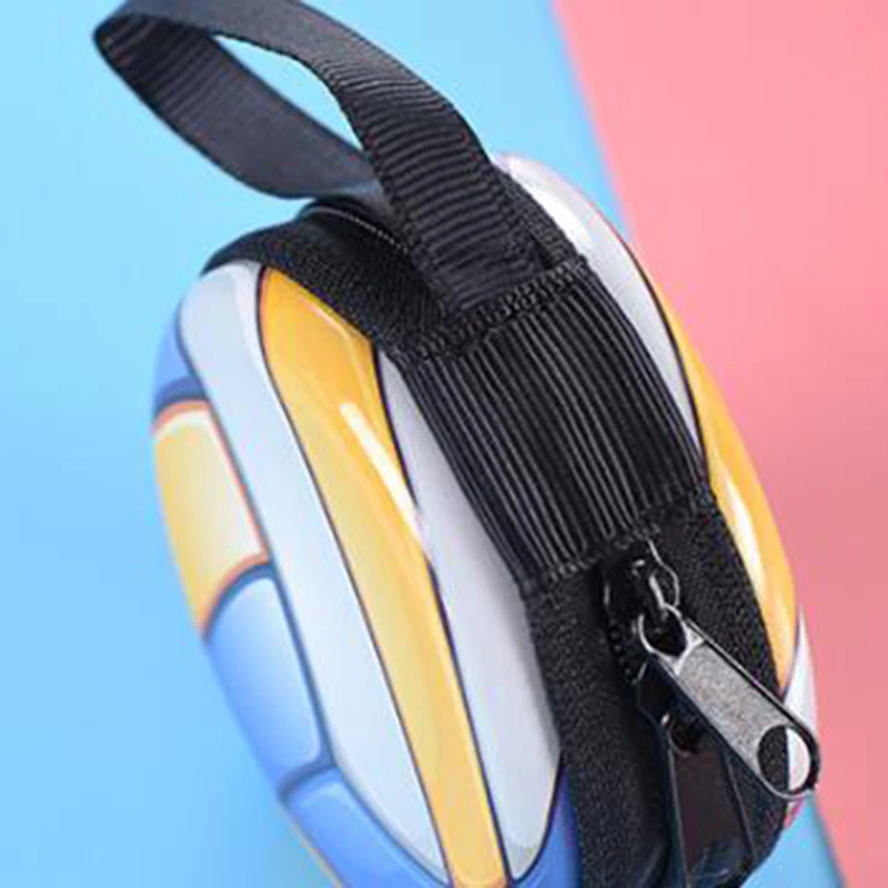 

Football Basketball Coin Purse Cartoon Cute Headset Bag Small Purse Wallet Purse Children's Gift Mini Zip Coin Purse