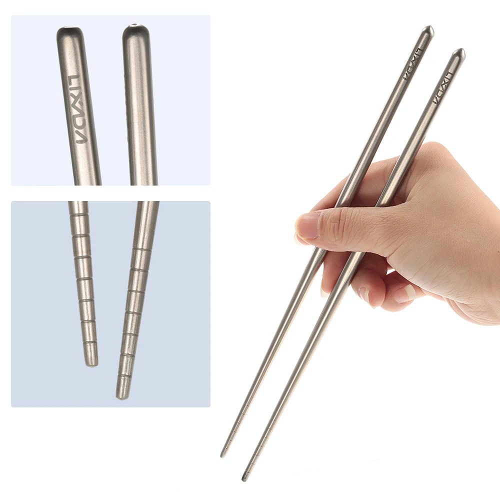 4 шт. Титановая посуда Lixada кемпинговая вилка ложка ультра светильник набор