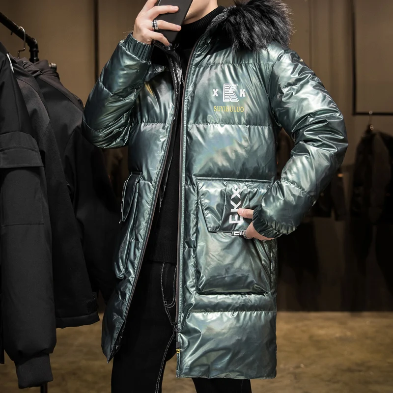 Winter men down jacket 90% white duck down new arrival fashion style warm thickness coat waterproof windbreaker jackets