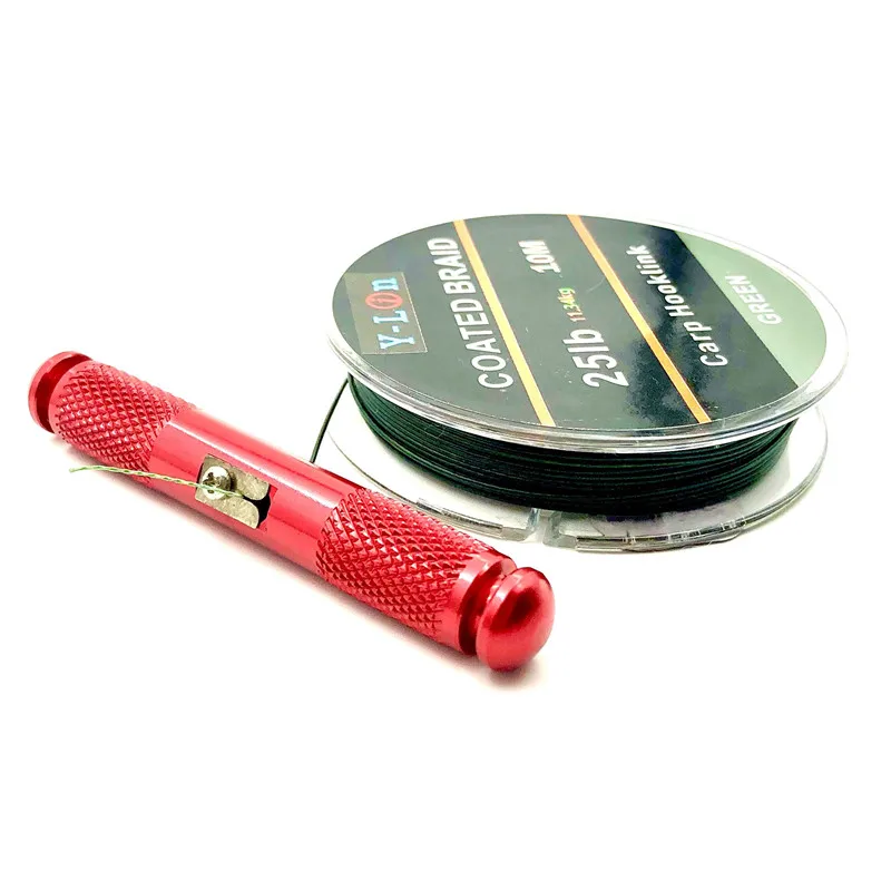 Carp Fishing Line Coated Braid Hooklink Stripper For Hair Rig Leader Skin Feeder Tackle | Спорт и развлечения