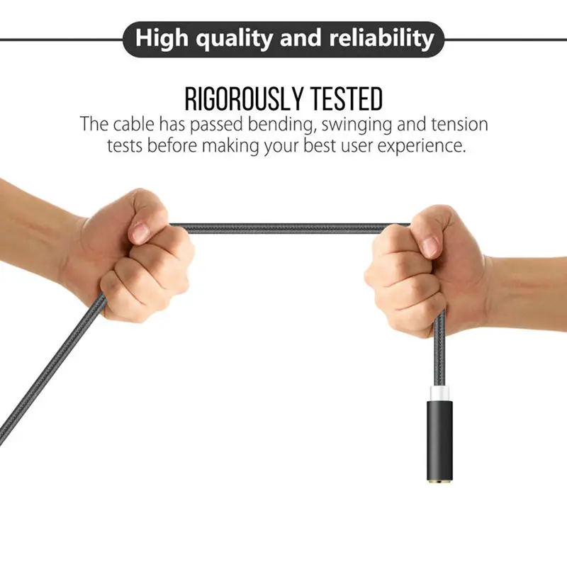 PHOMAX 3 5 мм разъем аудио кабель акустическая линия Aux Шнур для iPhone 6 samsung galaxy s8