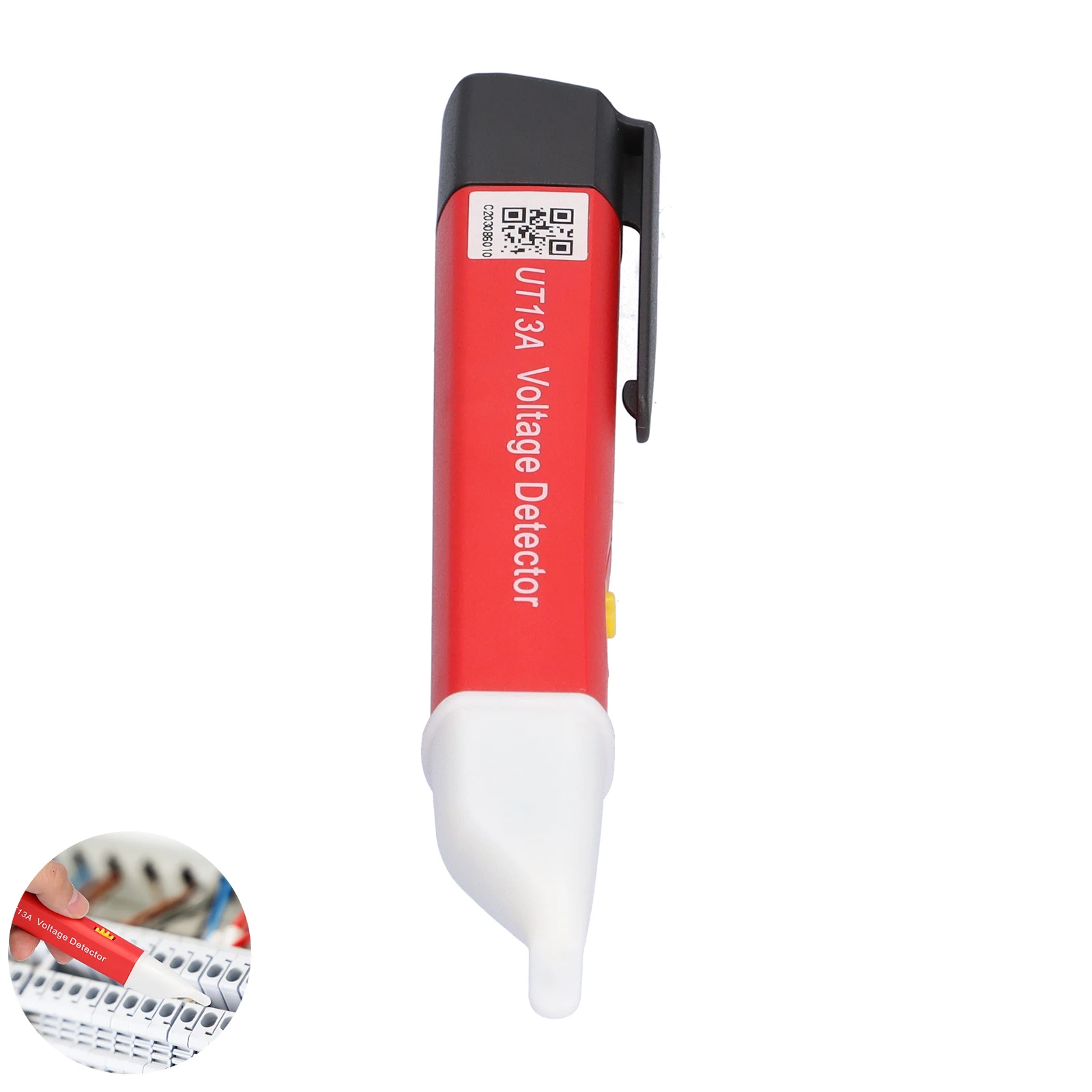 

Voltage Detector Sensor Tester Pen Non-Contact Induction Voltage Auto Sensing Tester Buzzer Prompt Flash Reminder Test Pencil