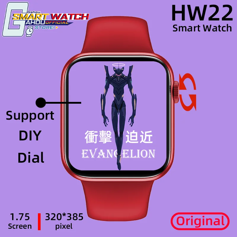 HW22 Smart Watch вызовов через Bluetooth фитнес трекер watch кардио для IOS и Android xiaomi Huawei тесто