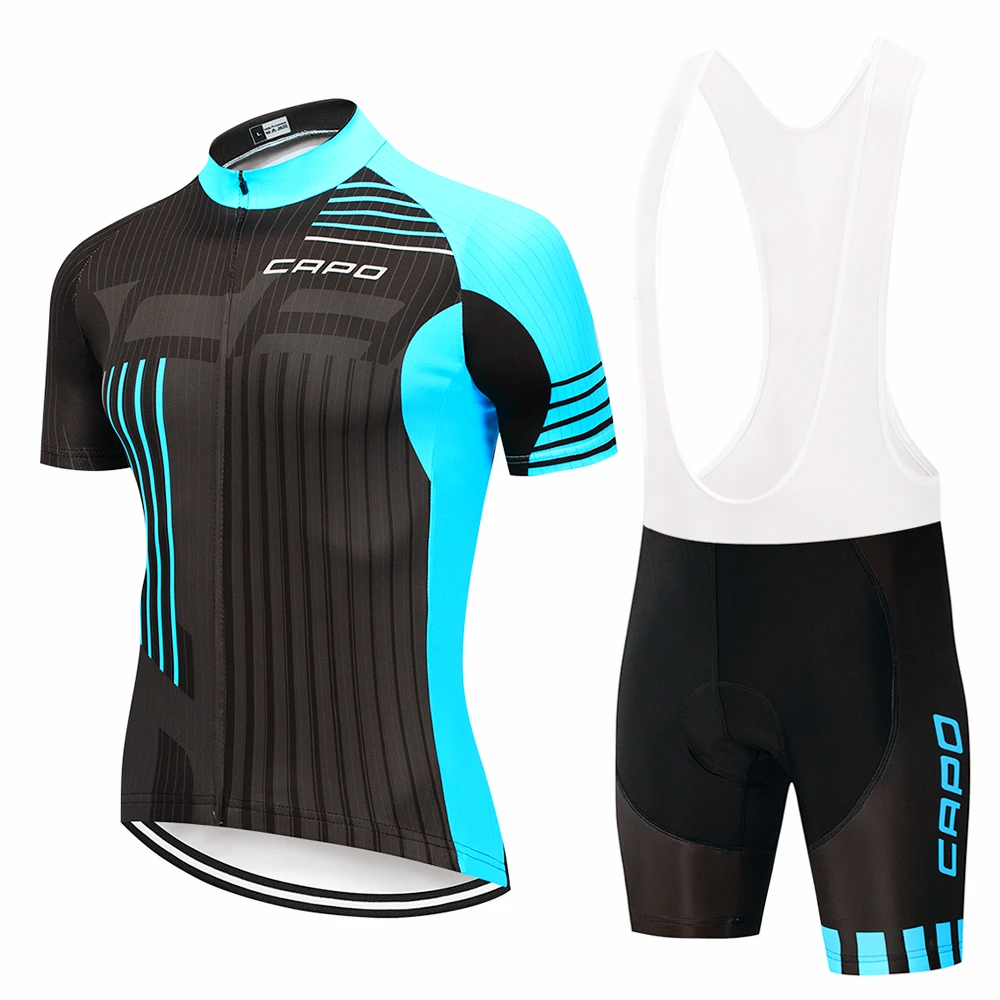 

Bicycle Riding Suit Man Capo Short Sleeve Cycling Jersey Quick Dry Mtb Jersey