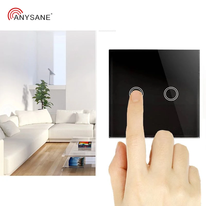 ANYSANE 2-канальный Радиочастотный пульт дистанционного управления беспроводной