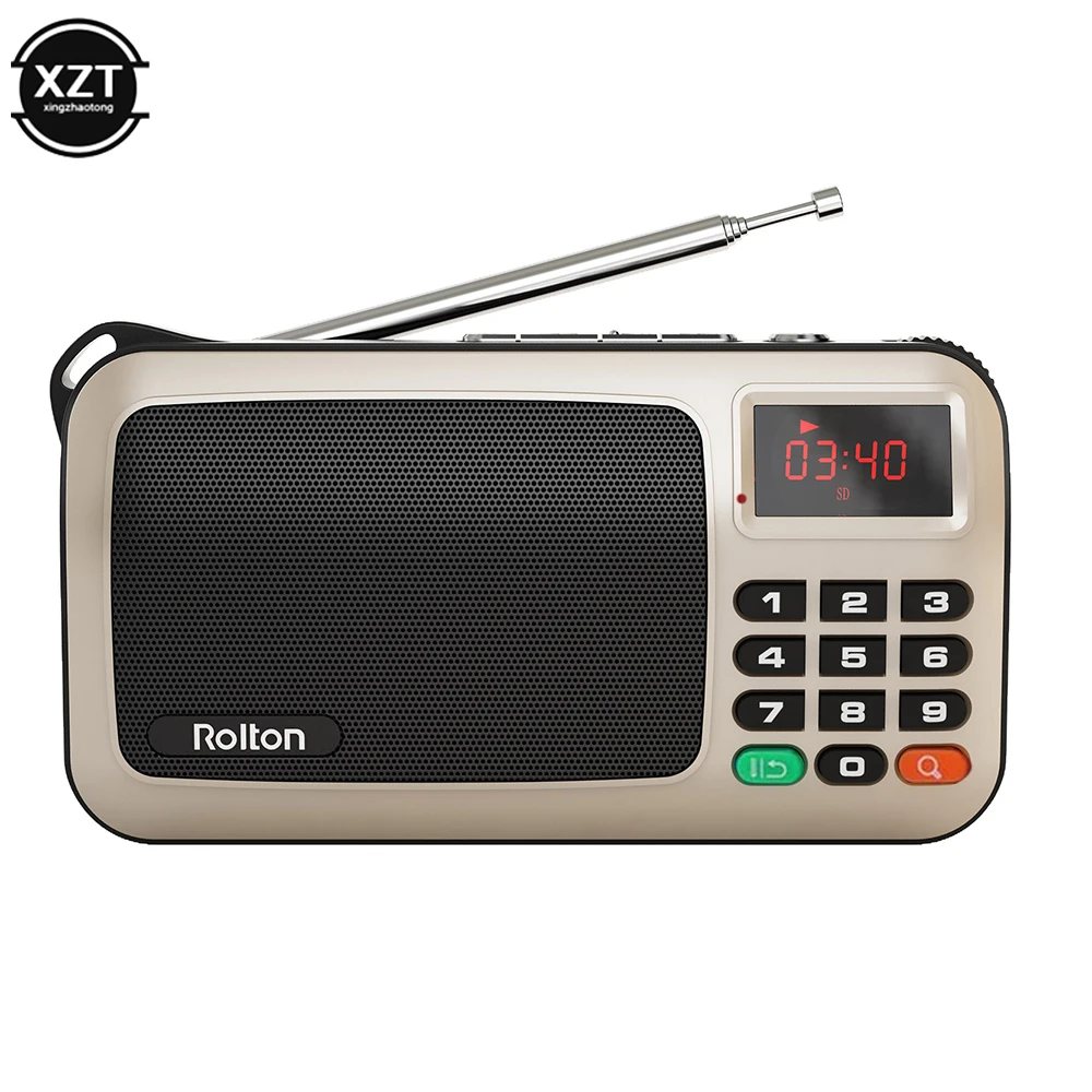 Mni FM Портативный радио Динамик Mp3 музыкальный плеер Поддержка TF карты USB для ПК iPod