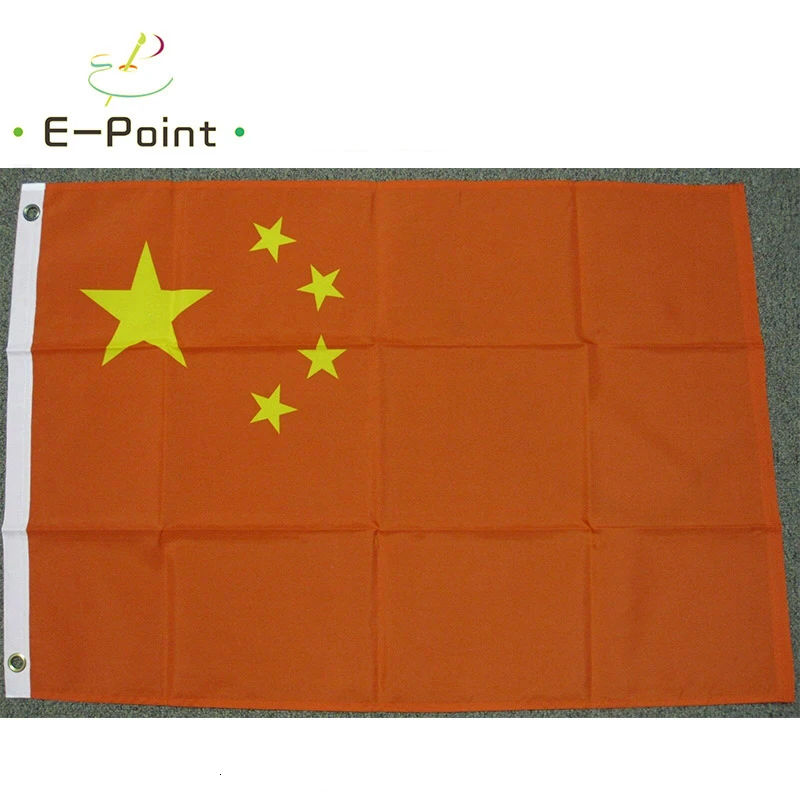 Китайский флаг КНР страны Китая размер 2 фута * 3 (60*90 см) 5 футов (90*150 рождественские
