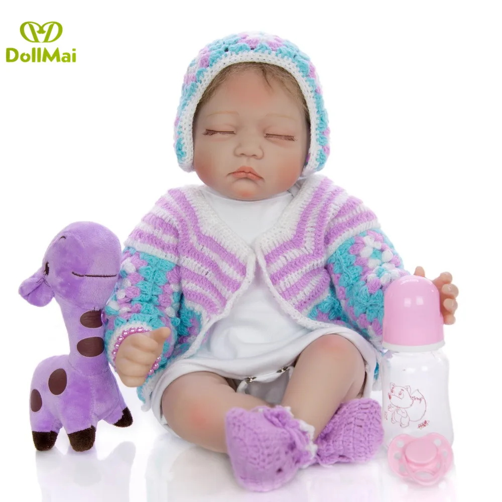 Кукла реборн силиконовая Реалистичная кукла младенец для мальчиков 22 дюйма 55 см