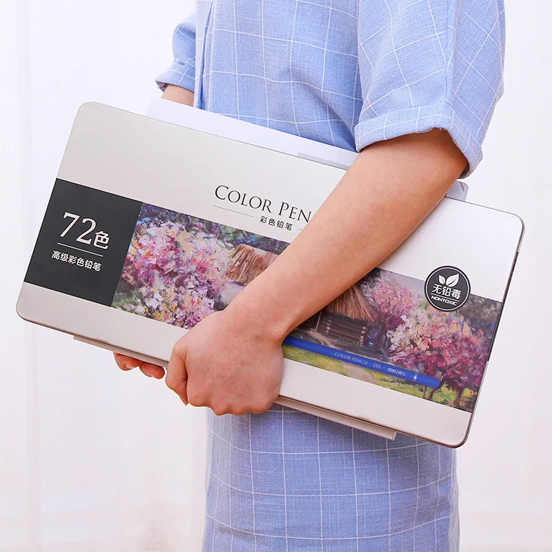 Технические карандаши профессиональные Deli товары для творчества 24/36/48/72 цветов