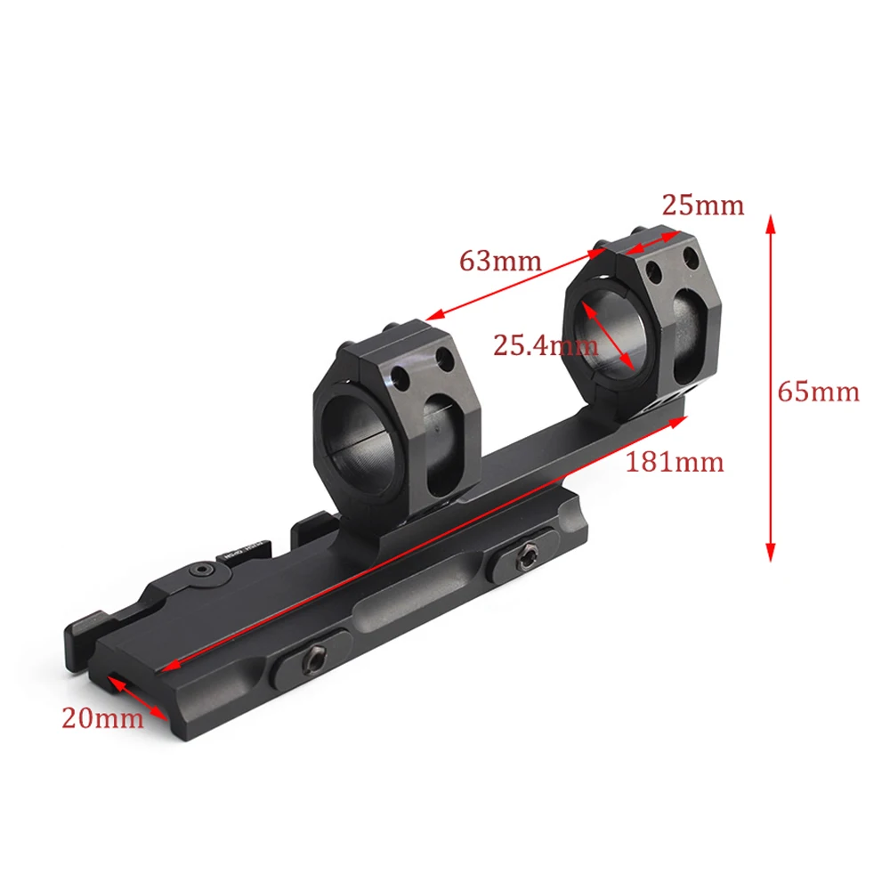 Охотничий Тактический прицел Твердые 25 4 мм/30 мм кольца Вивера Пикатинни