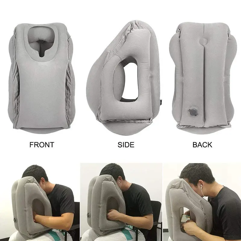 Дорожная подушка надувные подушки надувная мягкая туда и обратно Портативный