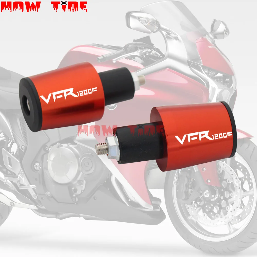 Алюминиевые аксессуары для мотоциклов HONDA VFR 1200/F VFR1200F CNC 7/8 дюйма 22 мм ручки руля