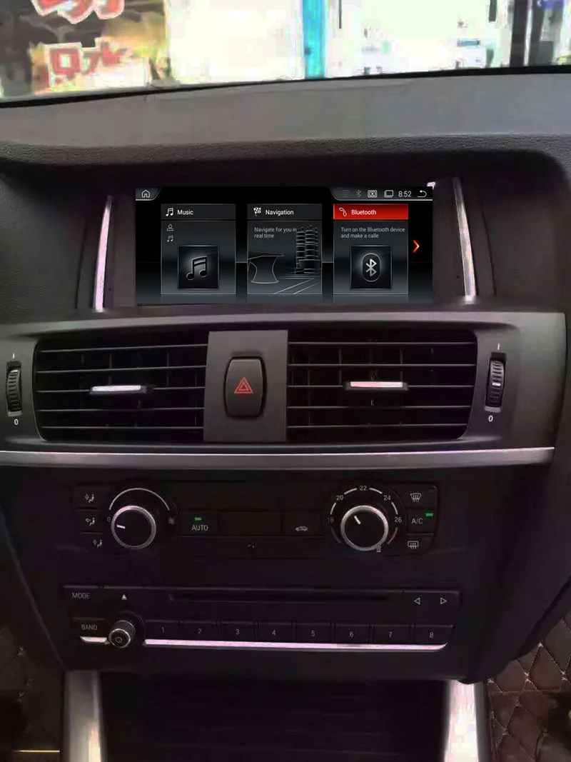 Автомобильный dvd плеер 8 дюйма Android 9 0 4 Гб ОЗУ 32 ПЗУ GPS навигация для BMW X3 F25 X4 F26 2011 2017